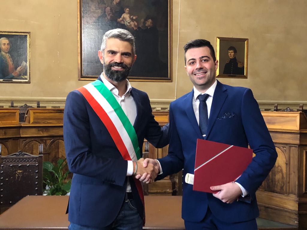 Riconoscimento al dott. Marco De Ruggiero