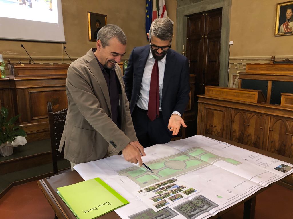 Pronto il progetto di restyling di piazza Dante
