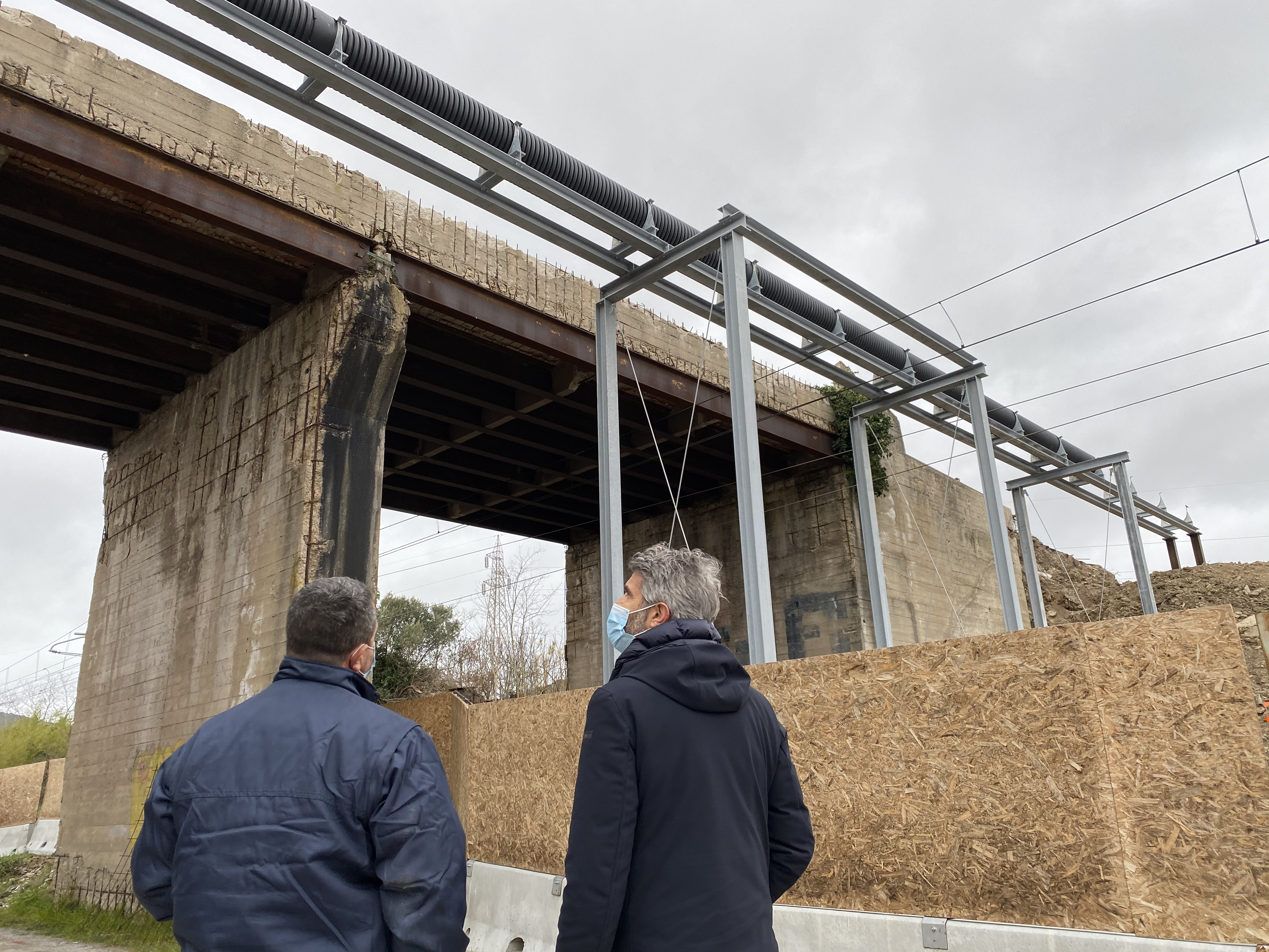 Ripartono i lavori per il ponte delle Terre rosse, entro fine febbraio la demolizione�