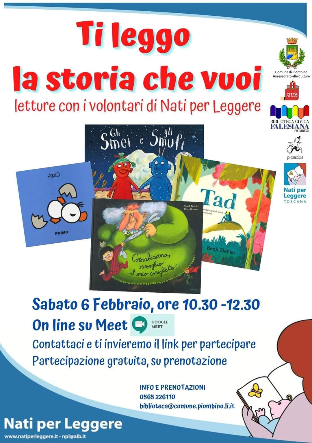 Ti leggo la storia che vuoi, torna l\'appuntamento della Biblioteca dedicato ai piccoli lettori