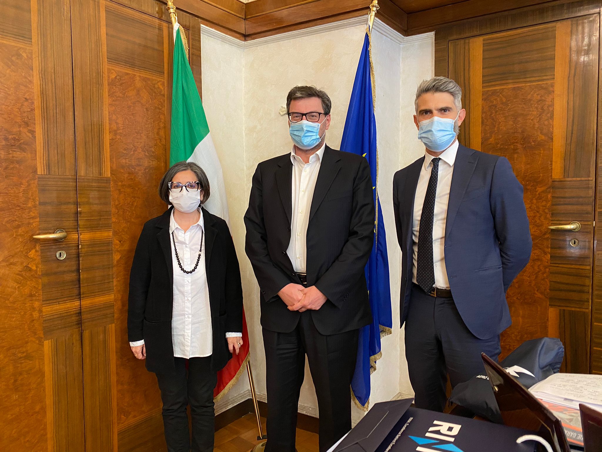 Il sindaco Ferrari incontra il ministro Giorgetti: �Una strategia comune per la siderurgia�