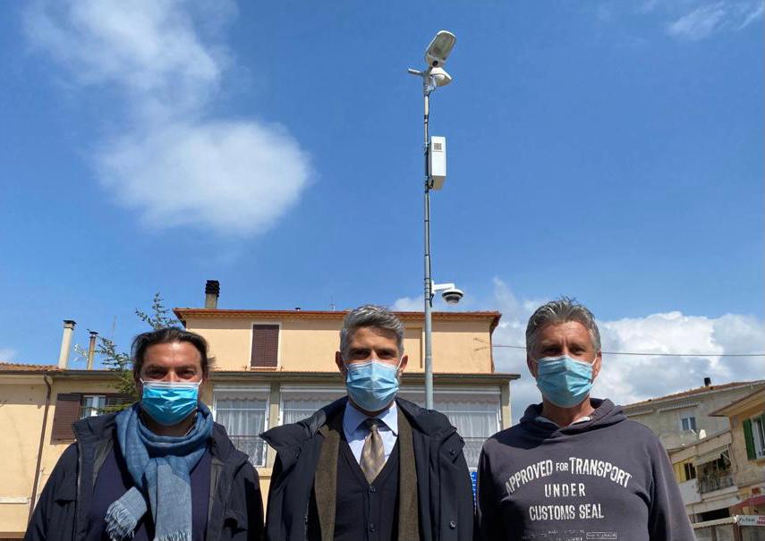 Videosorveglianza a Riotorto: terminati i lavori