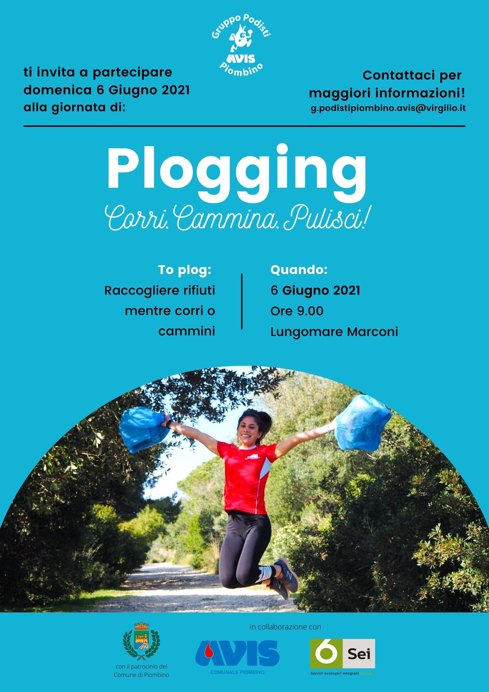 PLOGGING: CORRI, CAMMINA, PULISCI. A PIOMBINO I PODISTI AVIS IN PRIMA LINEA PER LA TUTELA DELL�AMBIENTE