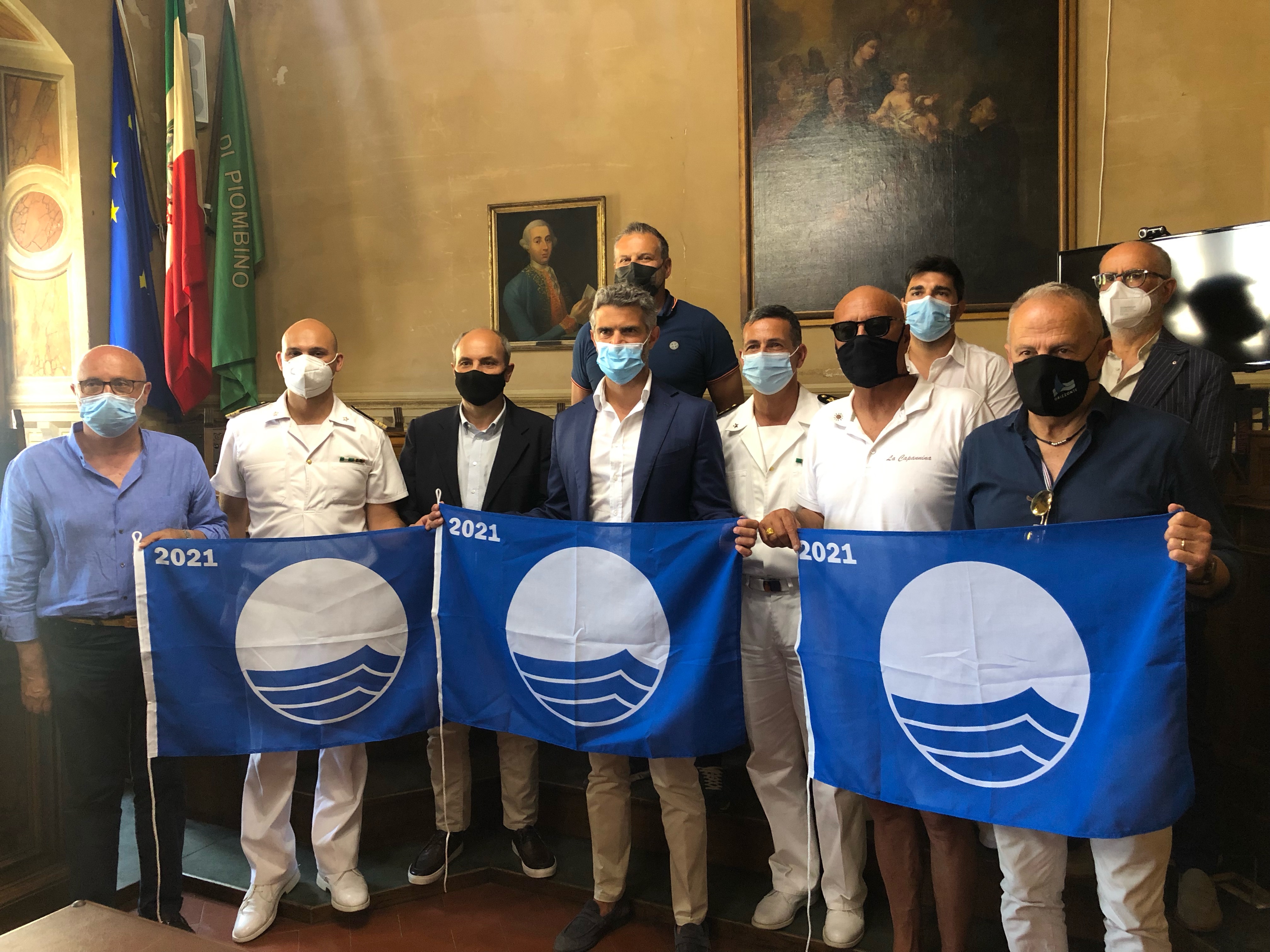 BANDIERE BLU,OGGIIN COMUNE LA CONSEGNA DEI RICONOSCIMENTI AGLI STABILIMENTI BALNEARI