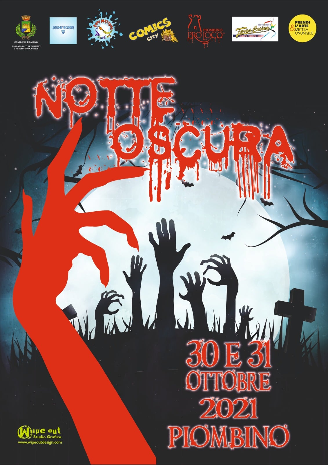 ASPETTANDO LA NOTTE OSCURA, UN FINE SETTIMANA DI EVENTI PER LA NOTTE DI HALLOWEEN