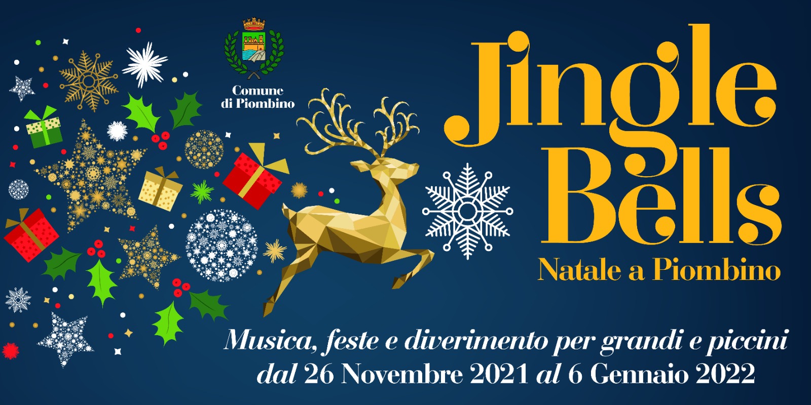 NATALE A PIOMBINO, OLTRE UN MESE DI INIZIATIVE ED EVENTI PER LE FESTIVIT