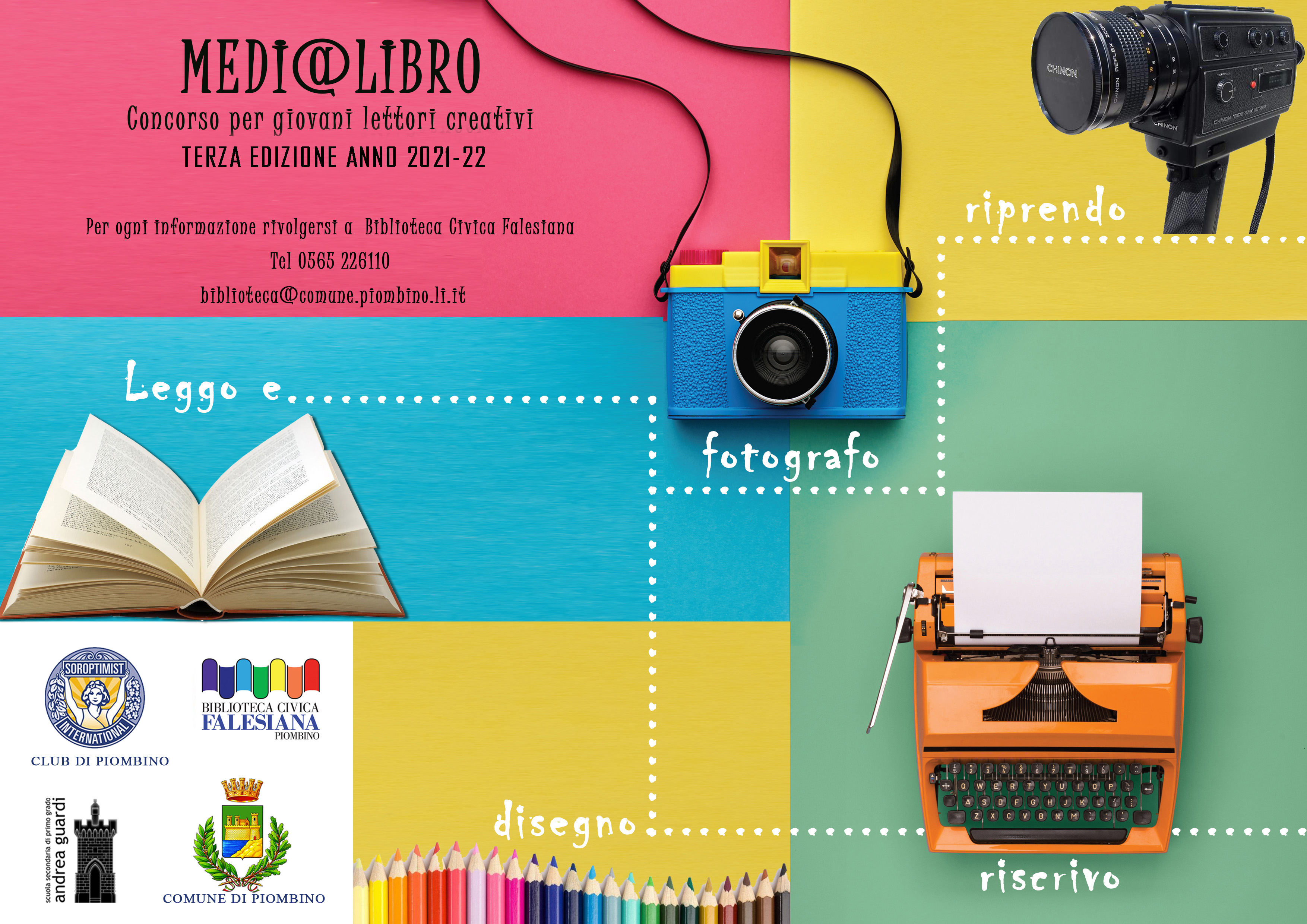 MEDIALIBRO, AL VIA LA TERZA EDIZIONE DEL CONCORSO PER GIOVANI LETTORI CREATIVI