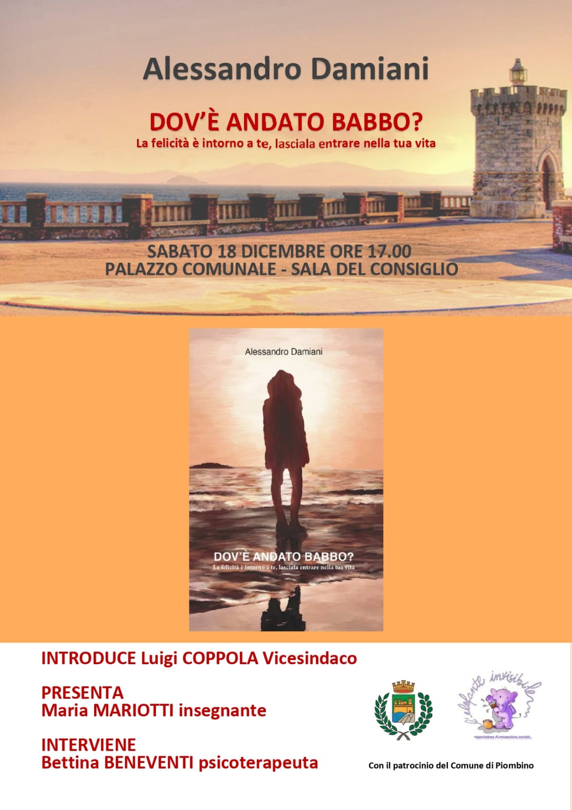 �DOV�� ANDATO BABBO?�, IN SALA CONSILIARE LA PRESENTAZIONE DEL LIBRO DI ALESSANDRO DAMIANI