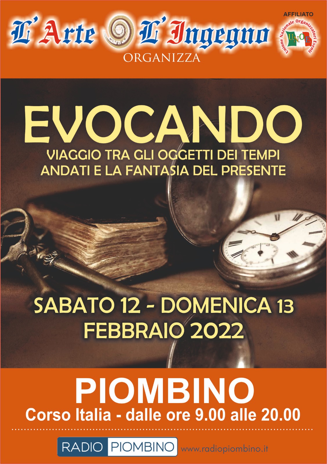 TORNA EVOCANDO: NUOVO APPUNTAMENTO CON IL MERCATINO SABATO 12 E DOMENICA 13 FEBBRAIO