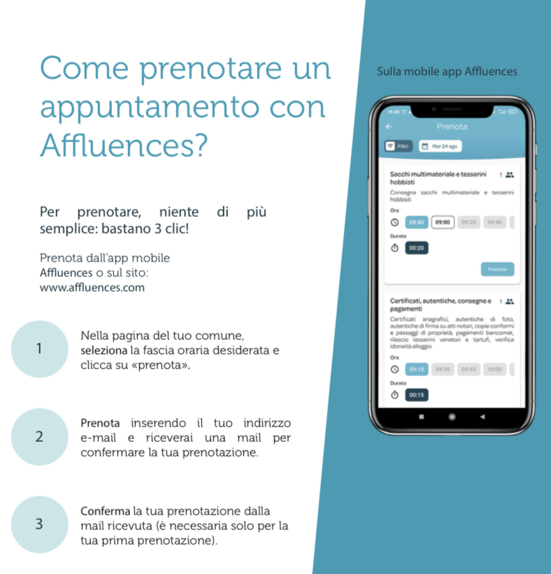 Da domani si potr� fissare un appuntamento via App per accedere agli uffici comunali