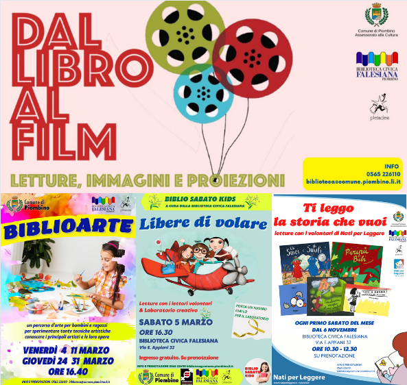 ALLA BIBLIOTECA UN FINE SETTIMANA RICCO DI EVENTI PER BAMBINI