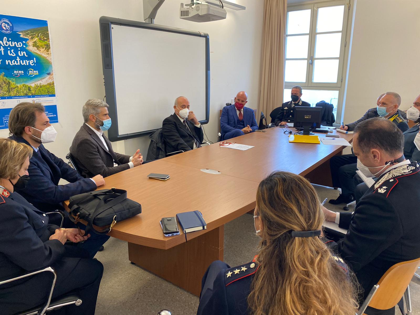 Sicurezza a Piombino: a palazzo Appiani la riunione del Comitato provinciale per l�ordine e la sicurezza pubblica.