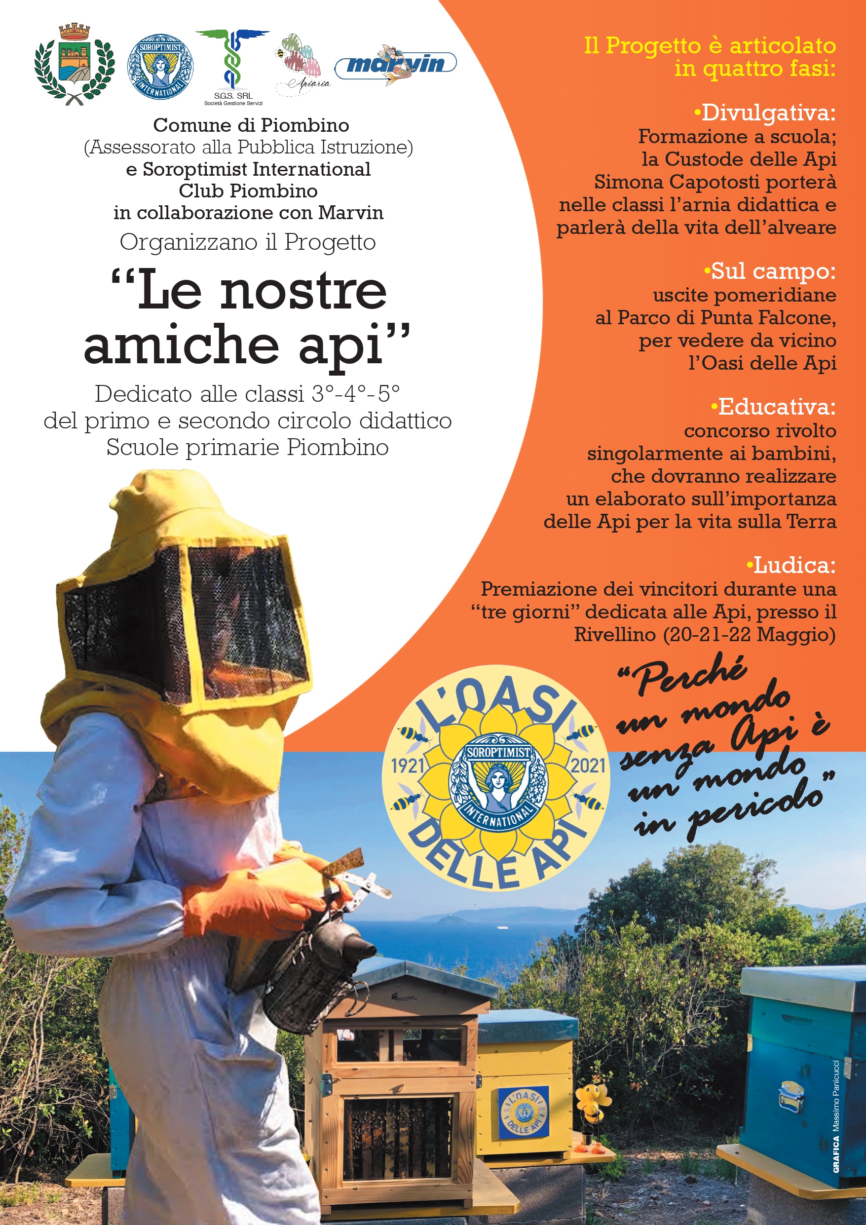 �LE NOSTRE AMICHE API�, AL VIA IL PROGETTO DI SENSIBILIZZAZIONE AMBIENTALE NELLE SCUOLE