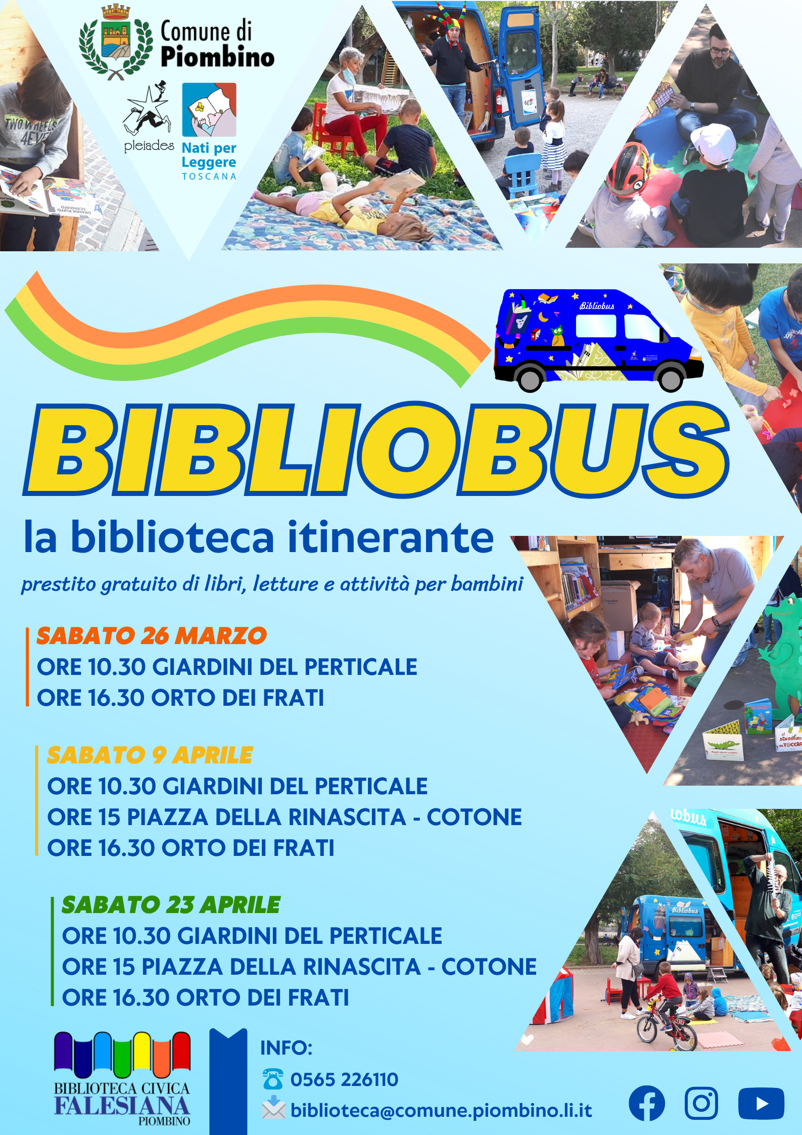 Torna il Bibliobus, la biblioteca itinerante