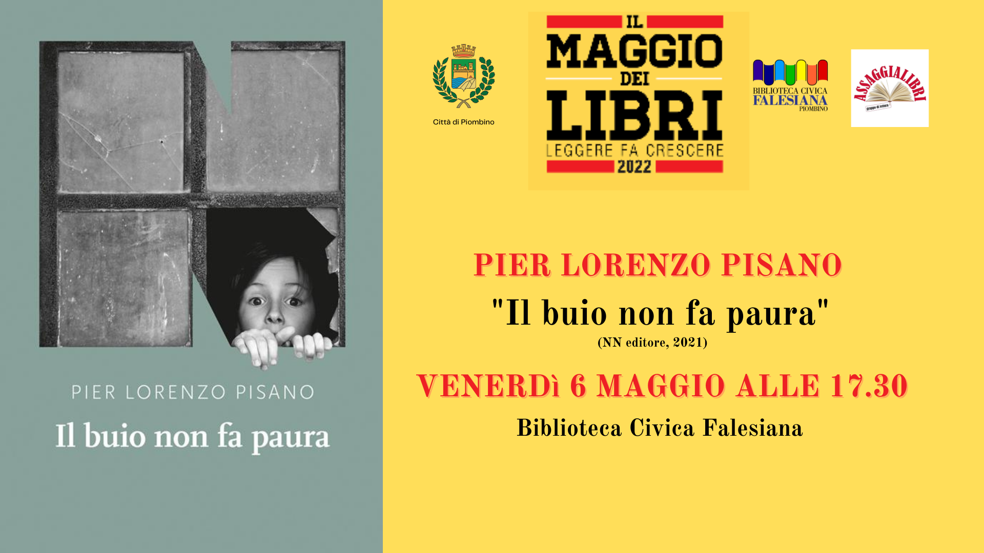 �Il Maggio dei libri�: venerd� 6 maggio alla Biblioteca Civica Falesiana il primo appuntamento