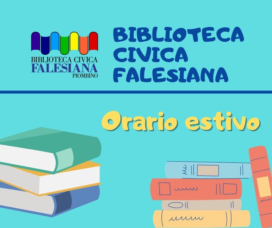 Dal 20 giugno al 10 settembre la Biblioteca cambia orario di apertura
