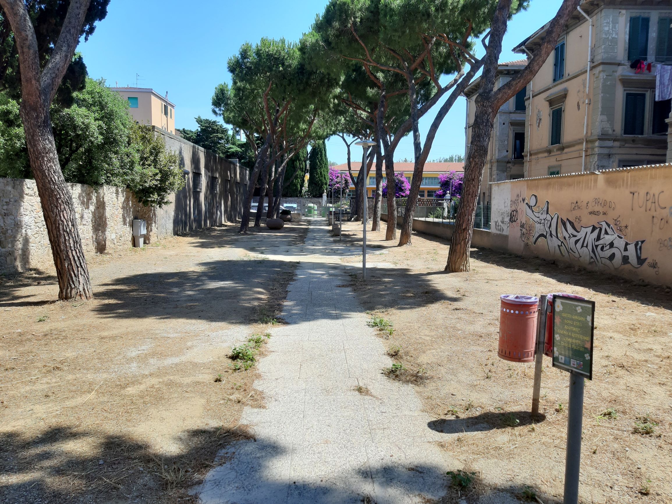 Riapre al pubblico il Giardino di via Buozzi