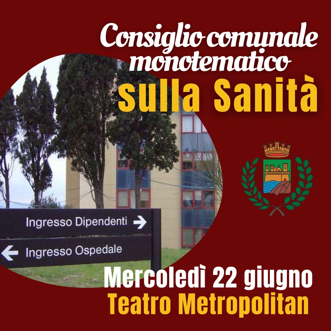 Sanit�, mercoled� 22 giugno il Consiglio comunale aperto