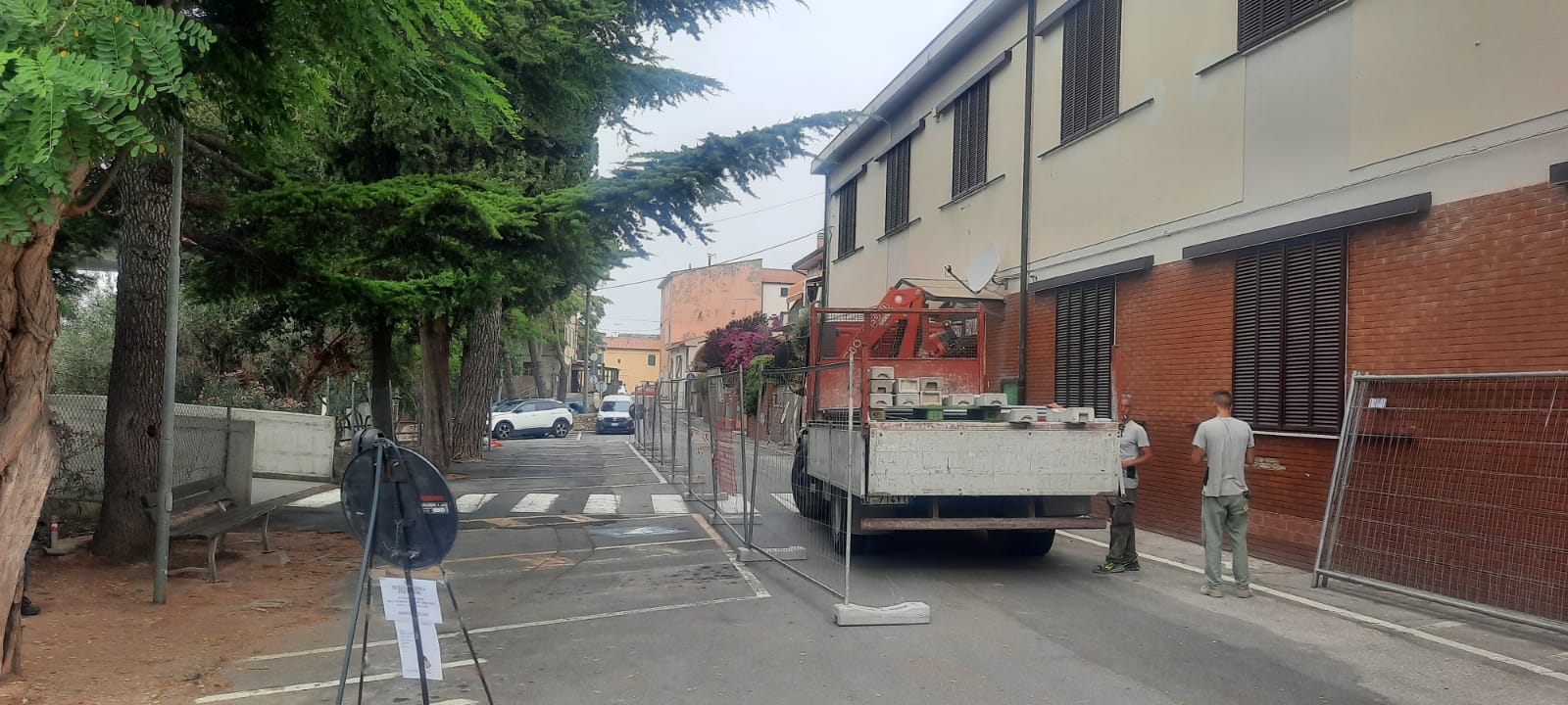 Iniziati i lavori alla scuola elementare di Riotorto