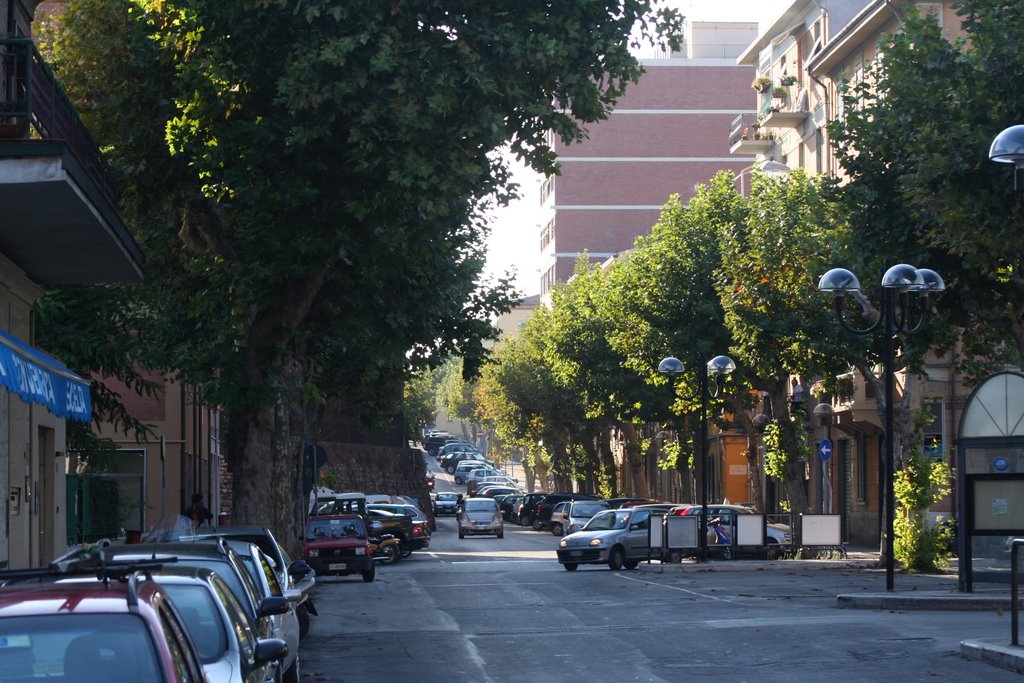 Rifacimento del manto stradale in via Leonardo Da Vinci