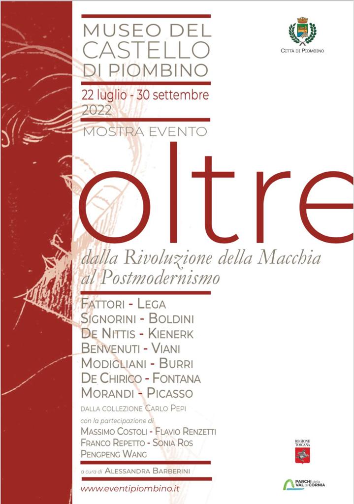 Oltre: al Castello di Piombino la mostra evento con le opere di Modigliani, Fattori, Burri, De Chirico e Picasso