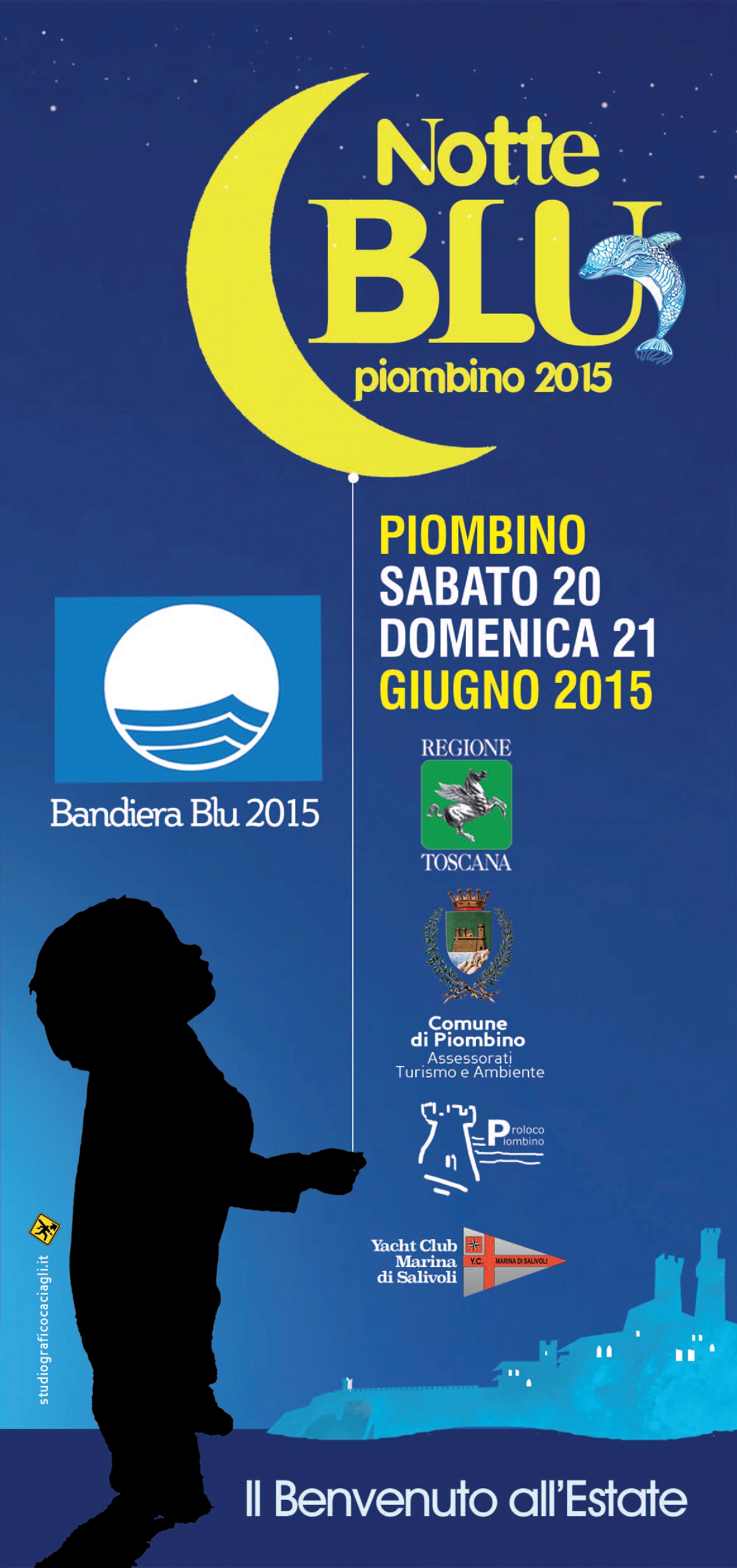 Il programma completo della Notte Blu. Animazione e teatro a Piombino, Bobo Rondelli a Riotorto, musica e concerti anche al Nano Verde