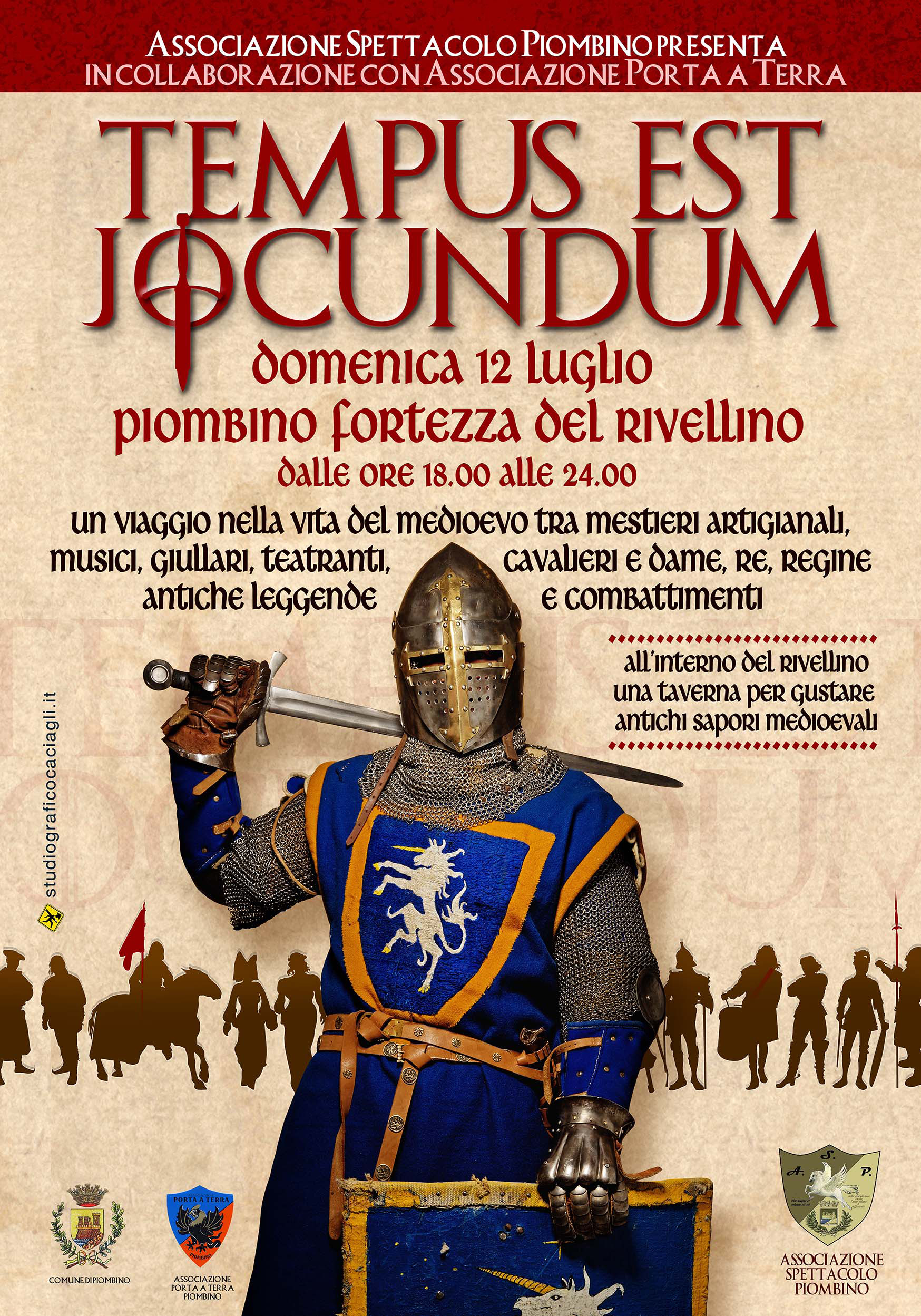 Arti e mestieri medievali all\'interno del Rivellino