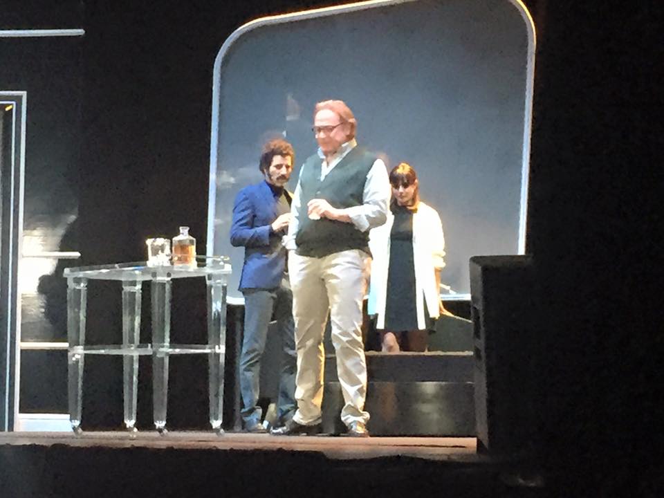 Successo dello spettacolo "Tradimenti" con Ambra Angiolini e Francesco Scianna