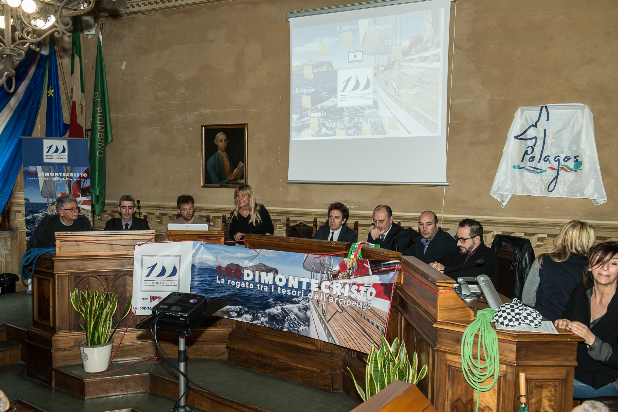 Presentata la seconda edizione della regata "100 di Montecristo" che partir&agrave; da piazza Bovio il prossimo 13 maggio. Molti gli eventi culturali che  anticiperanno la gara