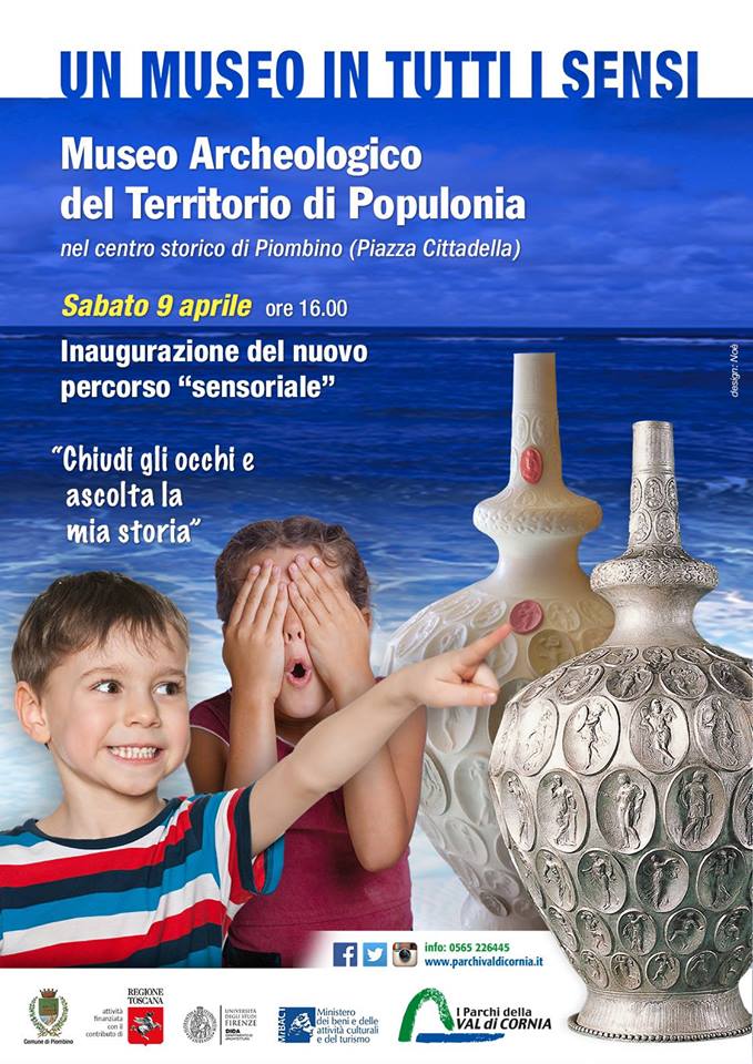 Inaugurazione del nuovo percorso "Il Museo in tutti i sensi" al Museo archeologico del Territorio di Populonia