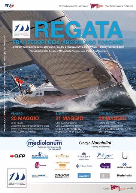 Conto alla rovescia per La 100 di Montecristo, la regata tra i tesori dell\'Arcipelago. Dal 20 al 22 maggio al via la prima edizione della regata destinata a diventare una classica dei nostri mari. Proseguono con successo le iniziative che anticipano l\'eve