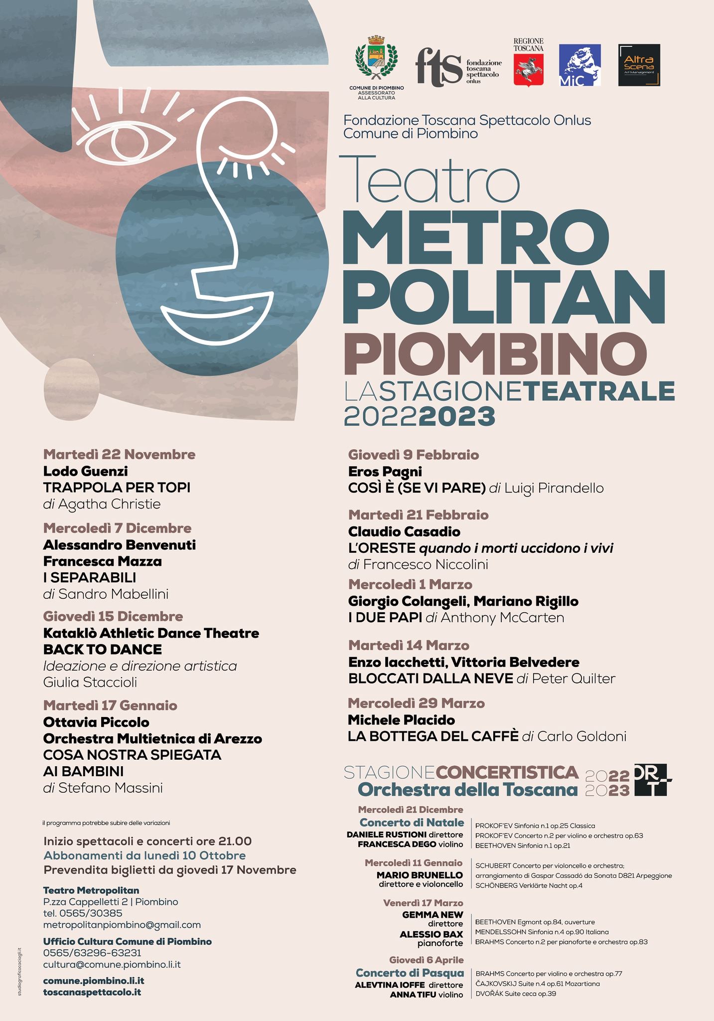 Stagione teatrale: al via da domani lacquisto per i vecchi abbonati