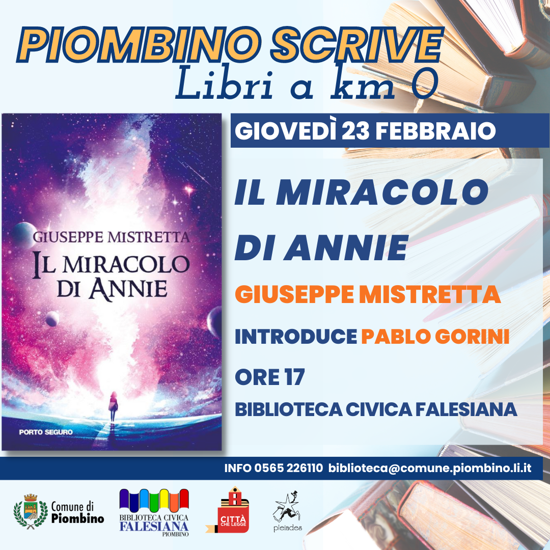Piombino scrive, libri a KM 0! presenta \