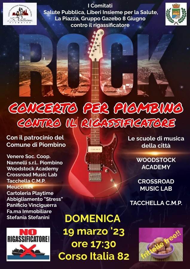Le scuole di musica in concerto per sostenere le ragioni del no al rigassificatore
