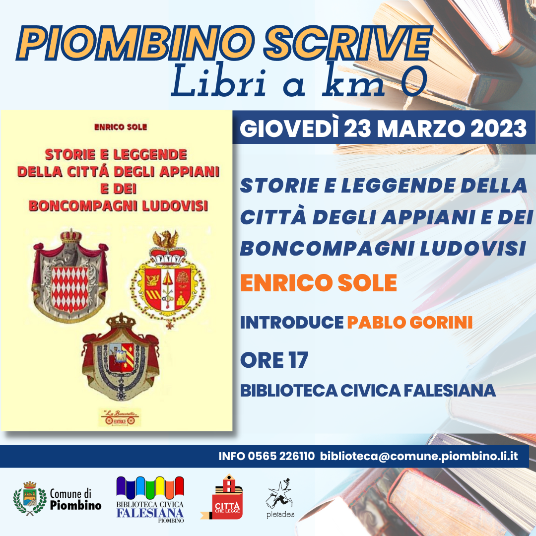 	  	Piombino scrive, appuntamento il 23 marzo con \