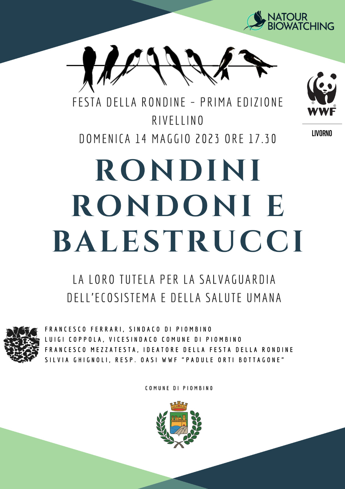 Domenica 14 maggio al Rivellino la prima �Festa della Rondine�