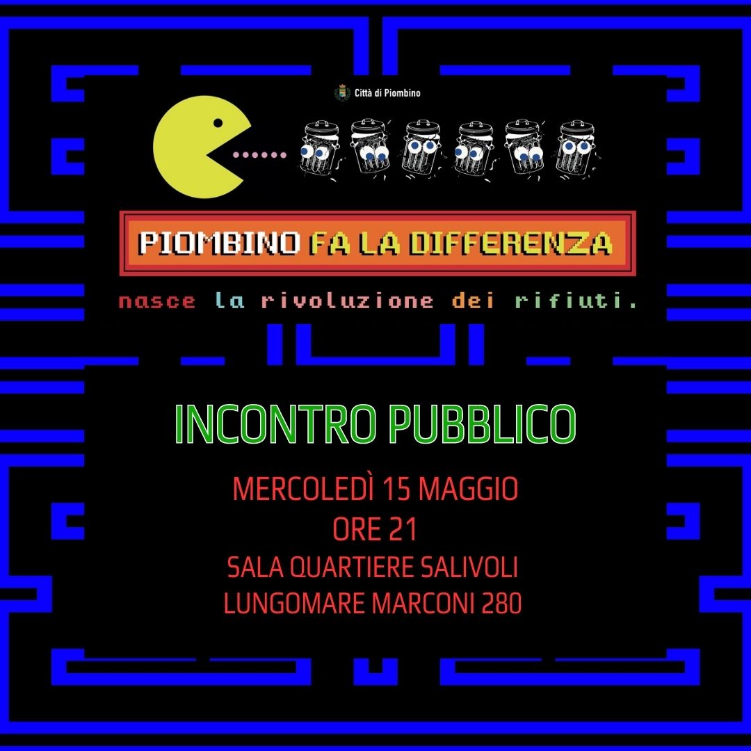 Rivoluzione dei rifiuti: l\'incontro pubblico con i cittadini dell\'area Ghiaccioni-Salivoli il 15�maggio�alle ore 21