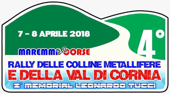 4&deg; RALLY "COLLINE METALLIFERE" :  AL VIA CON 62 ISCRITTI
