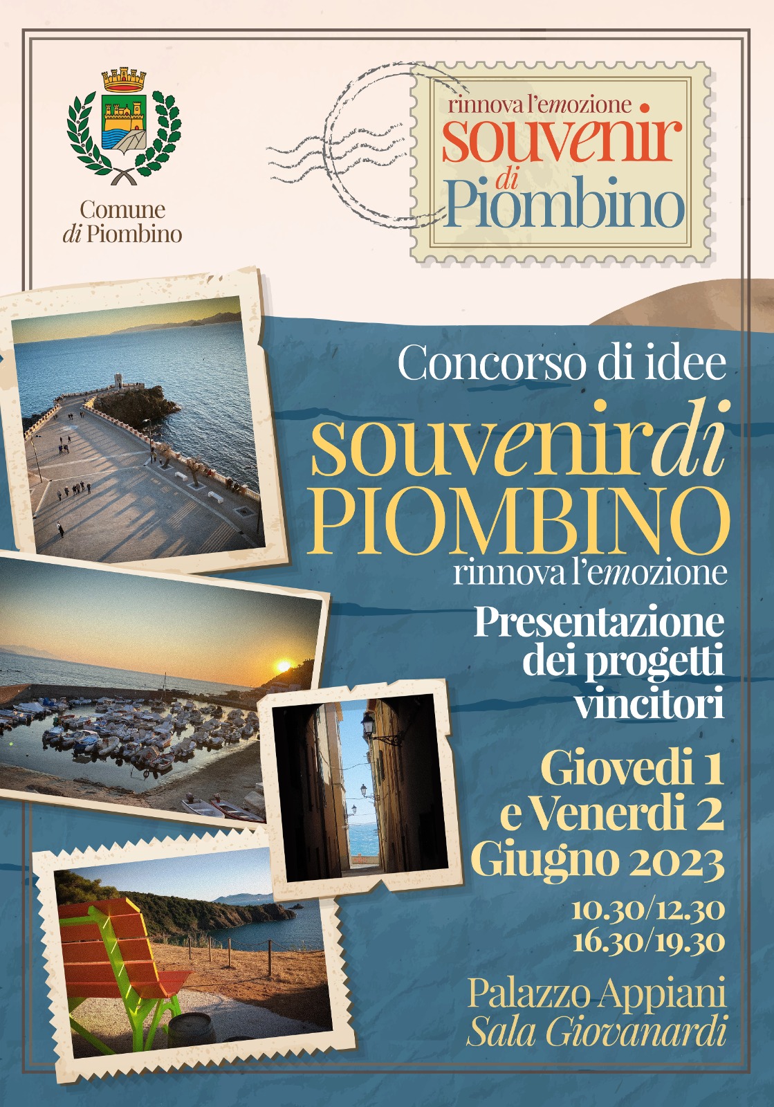 Concorso d�idee �I souvenir di Piombino�: presentazione dei progetti vincitori