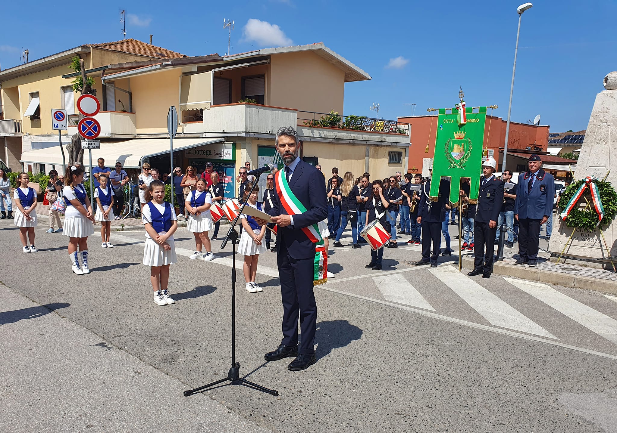 Il discorso del sindaco Ferrari in occasione della Festa della Repubblica