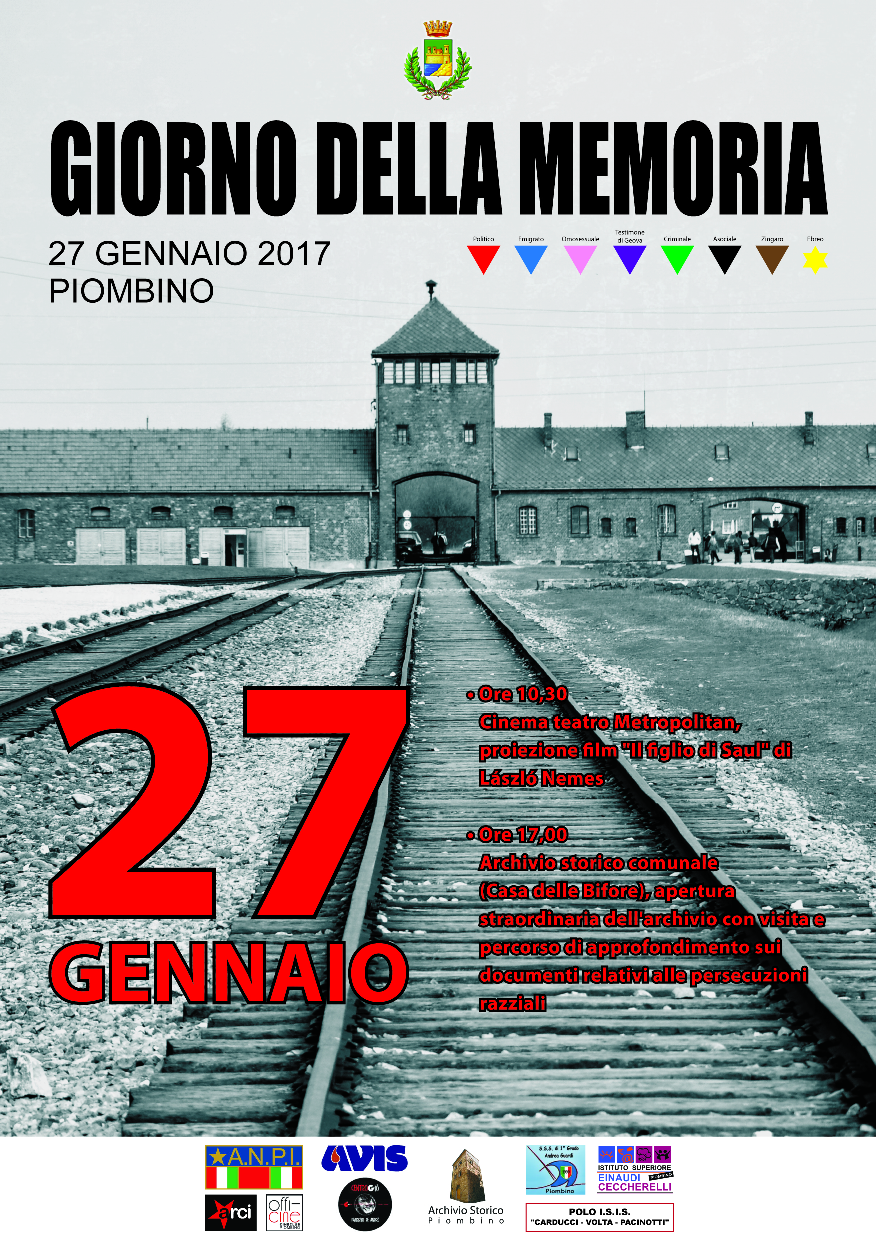 Giorno della Memoria. "Il figlio di Saul" al Metropolitan e percorso storico in archivio