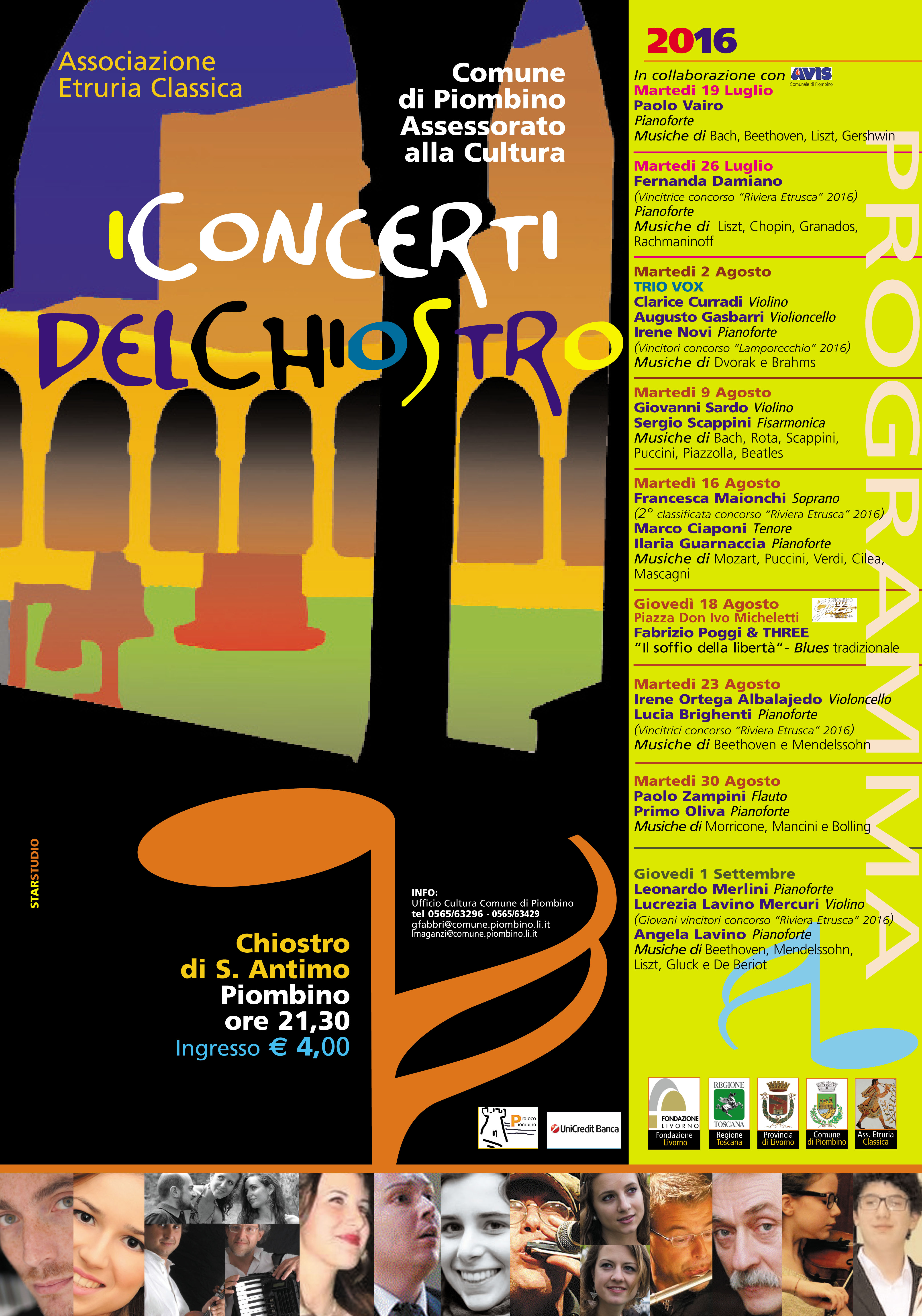 Canto e pianoforte al chiostro di Sant\'Antimo