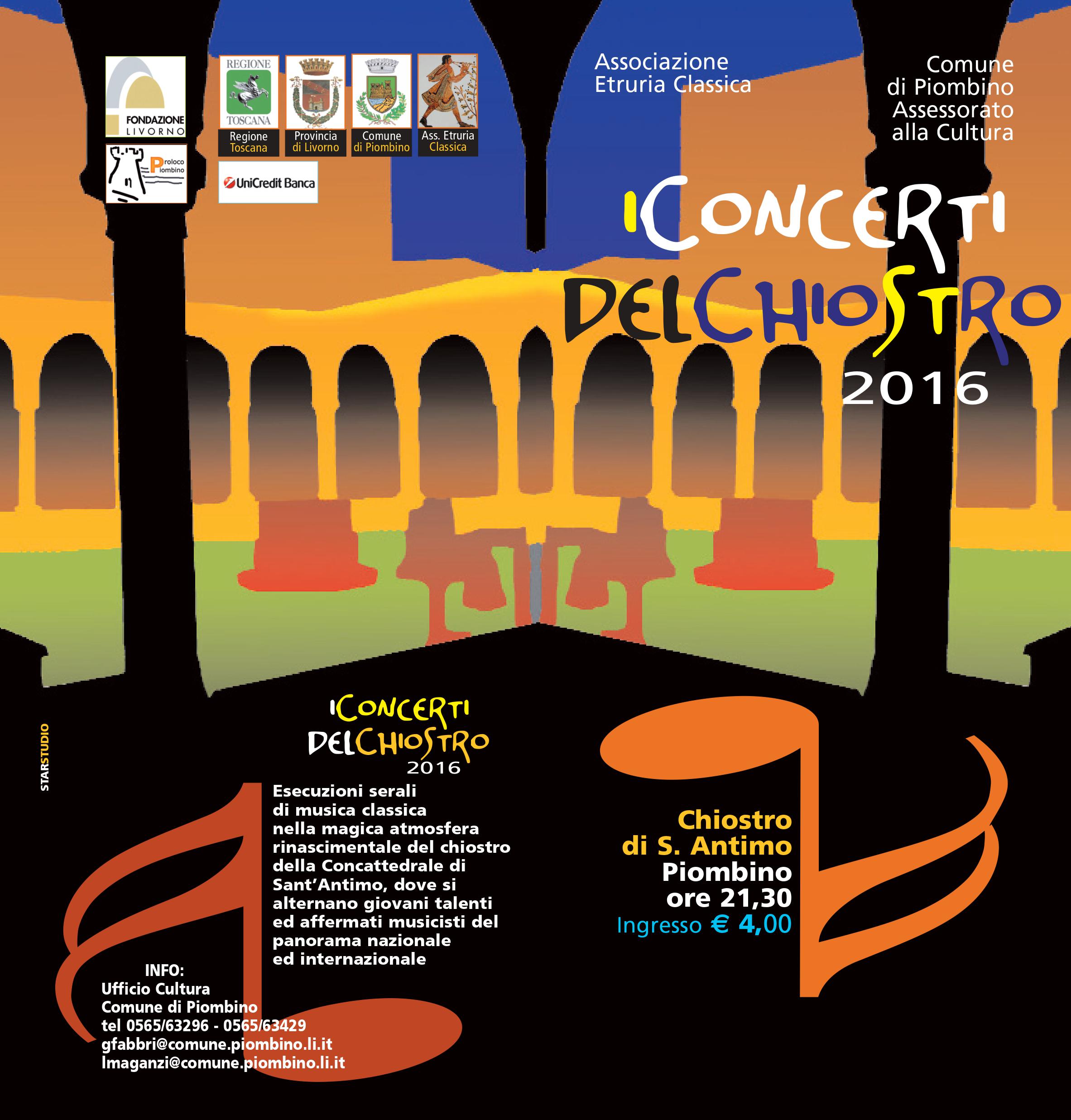 Duo Clarinetto e pianoforte al chiostro di Sant\'Antimo