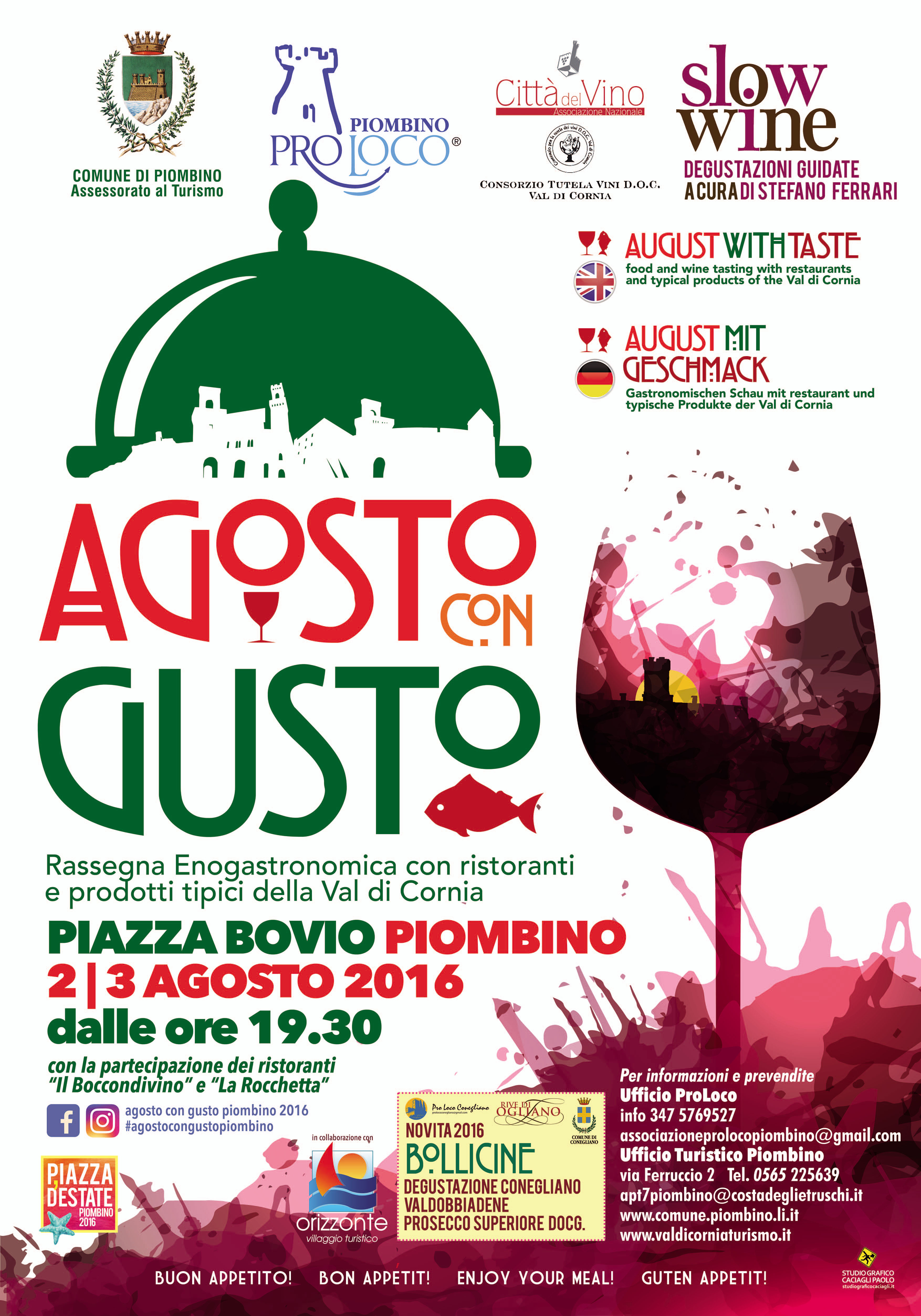 Al via Agosto con Gusto in piazza Bovio, un mix di territorio e prodotti enogastronomici