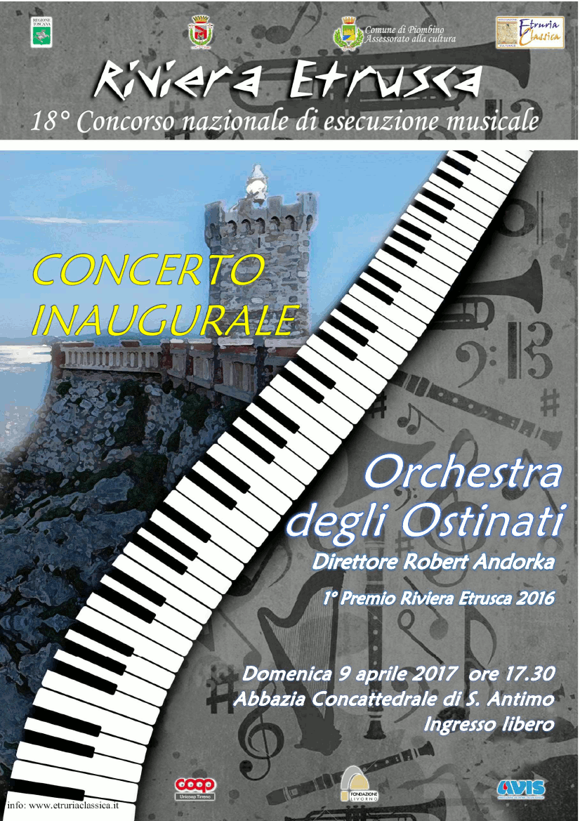 18&deg; CONCORSO "RIVIERA ETRUSCA" I vincitori del premio pianistico "G. Giannoni" Continuano le audizioni per all\'hotel Phalesia