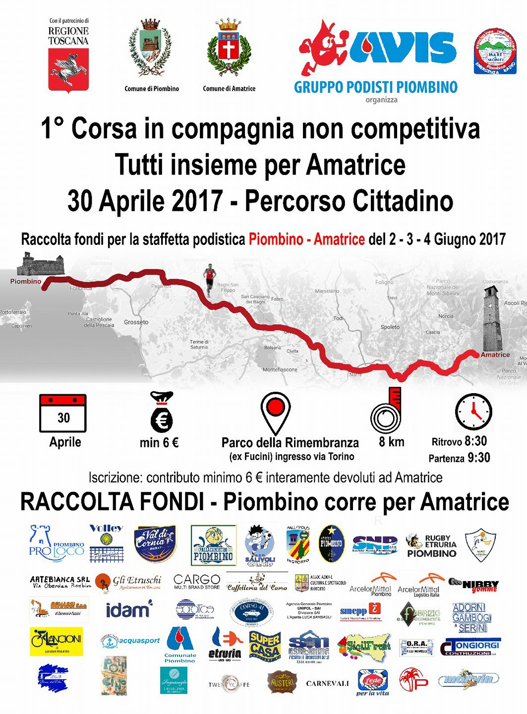 In sala consiliare la conferenza di presentazione della staffetta di solidariet&agrave; a favore dei terremotati di Amatrice.