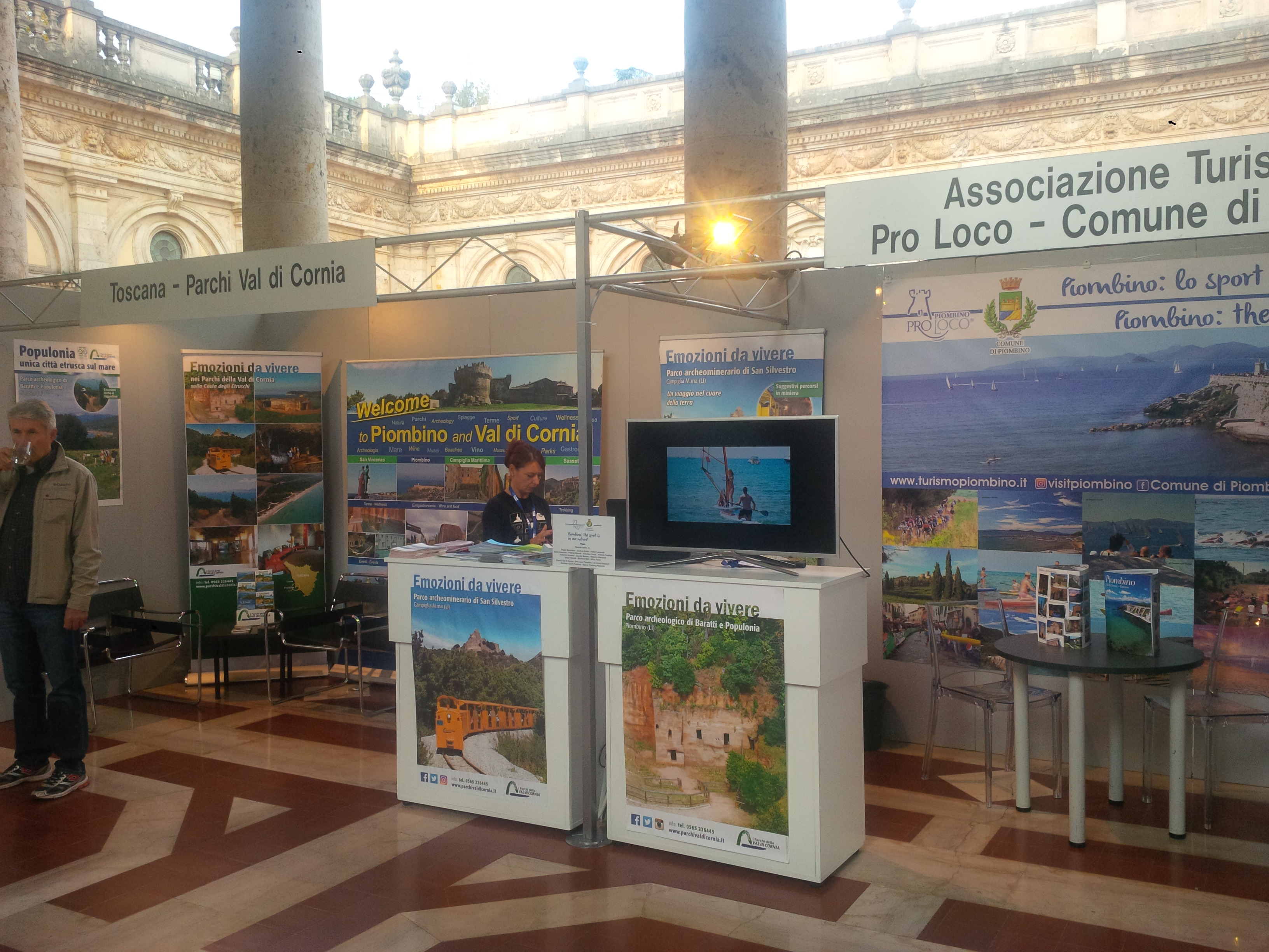 Sport e natura. Piombino alla Borsa Internazionale del turismo sportivo a Montecatini Terme