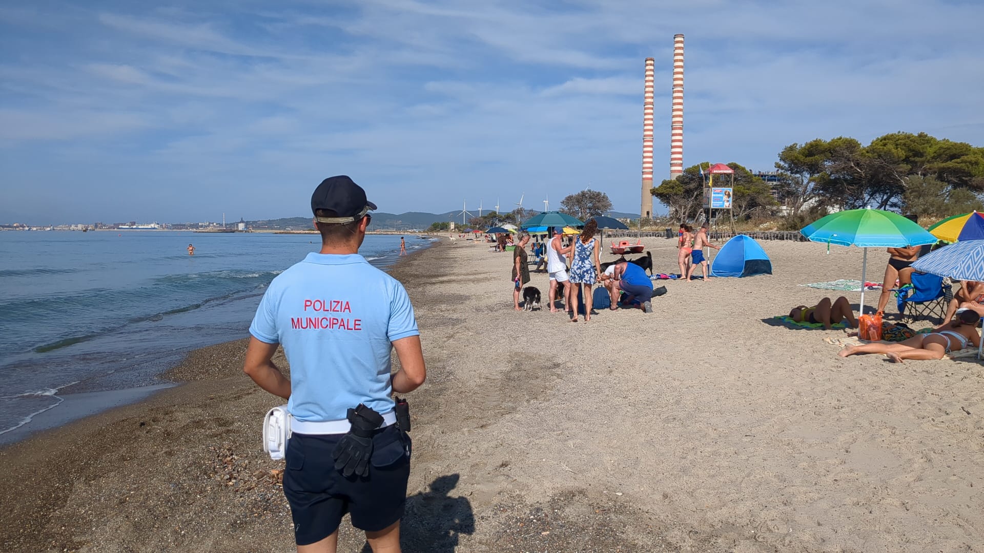 Prosegue lattivit di controllo estivo della Polizia Municipale: in questi giorni interventi sulle spiagge