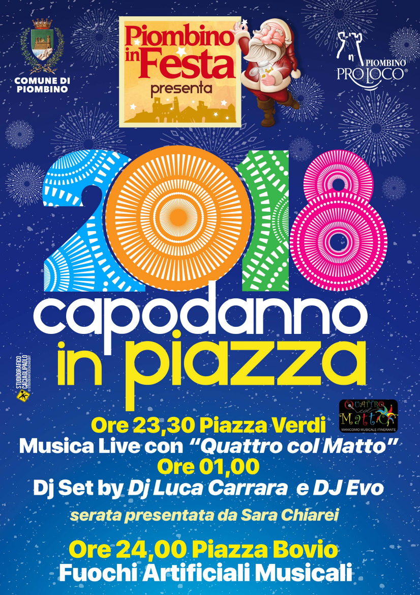 Capodanno con musica dal vivo in Piazza Verdi