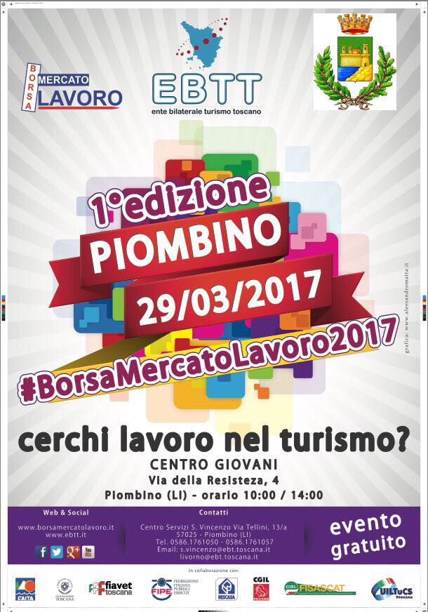 Borsa mercato del lavoro a Piombino Venti aziende presenti per 145 opportunit&agrave; di lavoro